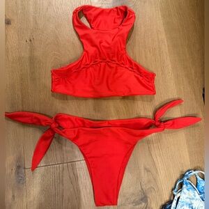 Mikoh SET Bright Red Bikini